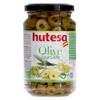 Hutesa  zielone oliwki krojone w zalewie 330g