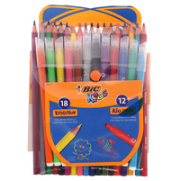 BIC KREDKI 2W1 EVOLUTION 18+12SZT