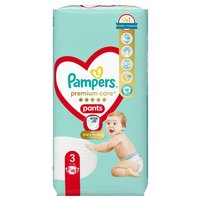 Pampers Premium Care Pieluchomajtki, rozmiar 3, 48 sztuk, 6kg-11kg