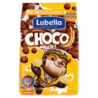 Lubella Choco kulki Zbożowe kulki o smaku czekoladowym 500 g