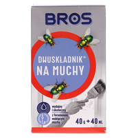 Bros dwuskładnik na muchy 40g+40ml