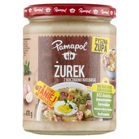 Pamapol Żurek z boczkiem i kiełbasą 470 g