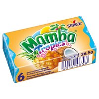 Mamba Tropics Gumy rozpuszczalne o smakach owocowych 26,5 g