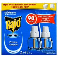 Raid Płyn owadobójczy przeciw komarom zapas bezzapachowy 54 ml (2 x 27 ml)