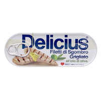 Delicius filet z makreli w oliwie z oliwek 75g