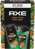 AXE Zestaw prezentowy męski Dark Jungle Deo spray 150 ml + żel 250 ml