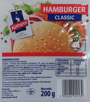 KONSPOL HAMBURGER CLASSIC 200G