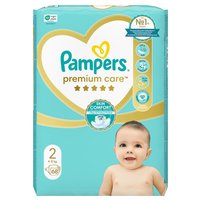 Pampers Premium Care Pieluszki, rozmiar 2, 4-8kg, 68 szt