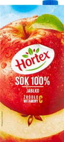 HORTEX JABŁKO SOK 100% 2 L