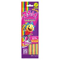 Zozole Hello Żelo Rainbow Tęczowe żelki o smaku owocowym super kwaśne 75 g