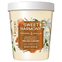 Lirene Sweet Harmony Caramel & Vanilla Aromatyczny wygładzający peeling cukrowy 200 g