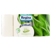 Regina Delicate Papier toaletowy odświeżający aloes 8 rolek