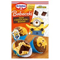 Dr.Oetker Minionki Babeczki smak czekolada- banan 307g