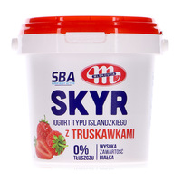 Mlekovita skyr jogurt typu islandzkiego z truskawkami 500g