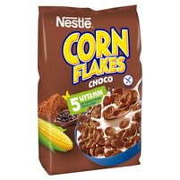 Nestlé Corn Flakes Choco Chrupiące płatki kukurydziane o smaku czekoladowym 450 g