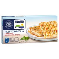 FRoSTA Filety z mintaja z marynatą śródziemnomorską 265 g (2 sztuki)