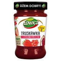 Łowicz Dżem truskawka z czerwoną porzeczką 280 g