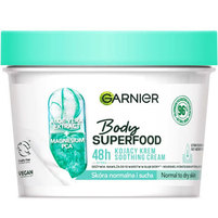 GARNIER Body SuperFood Kojący Krem do ciała Aloe Vera Extract+Magnesium PCA - skóra normalna i sucha 380 ml