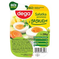 dega Sałatka jarzynowa z jajkiem 250 g