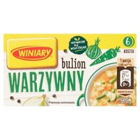 Winiary Bulion warzywny 60 g (6 sztuk)