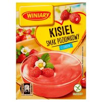 Winiary Kisiel z cukrem smak poziomkowy 77 g