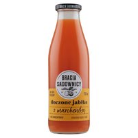 Bracia Sadownicy Sok tłoczone jabłko z marchewką 750 ml