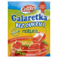 CELIKO Galaretka bez cukru o smaku truskawkowym 14 g