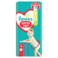 Pieluchomajtki Night Pampers Pants Rozmiar 4, 52 Pieluszki, 9kg-15kg, pants, Pampers