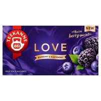 Teekanne Love Blueberry & Pomegranate Mieszanka herbatek owocowych 45 g (20 x 2,25 g)