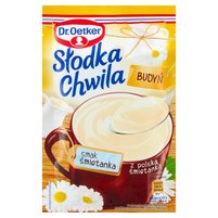 Dr. Oetker Słodka Chwila Budyń smak śmietanka 43 g