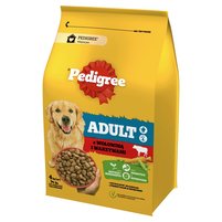 Pedigree Adult Sucha karma dla dorosłych psów z wołowiną i warzywami 4 kg