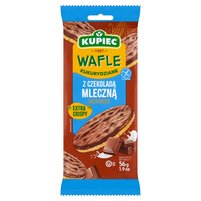 Kupiec Wafle kukurydziane czekolada mleczna 56 g (4 sztuki)