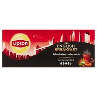 Lipton English Breakfast Herbata czarna 50 g (25 torebek)