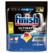 Finish Ultimate Lemon Kapsułki do mycia naczyń w zmywarce 1290 g (100 sztuk)