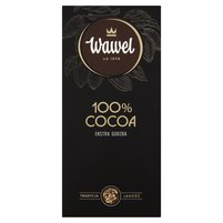 Wawel Tabliczka ekstra gorzka 100 % cocoa 80 g