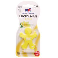 REAL FRESH LUCKY MAN zapach samochodowy lemon