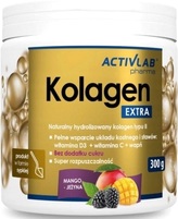 Activlab kolagen mango-jeżyna extra 300g