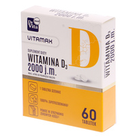 Dr Vita Witamina D 2000 j.m. 60 tabletek