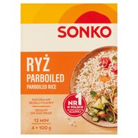 Sonko Ryż parboiled 400 g (4 x 100 g)