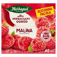 Herbapol Herbaciany Ogród Herbatka owocowo-ziołowa malina 108 g (40 x 2,7 g)