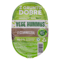 Sokołów roślinny Vege Hummus z czarnuszką120g