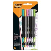 BiC Intensity Pastel Cienkopisy 6 sztuk