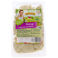 PIEROGI Z KAPUSTĄ I GRZYBAMI 1KG