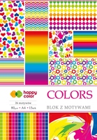 HAPPY COLOR BLOK Z MOTYWAMI COLORS 15 ARKUSZY