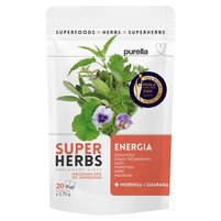 Purella Superfoods Superherbs Suplement diety energia 35 g (20 x 1,75 g)