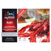 MyFood Raki całe gotowane w zalewie winnej 800 g