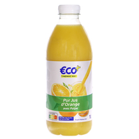 Eco+ sok z pomarańczy z pulpą 1 L