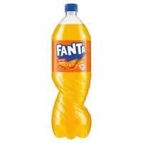 Fanta Napój gazowany o smaku pomarańczowym 1,5 l