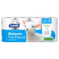 Lambi Balsam Panthenol Papier toaletowy 8 rolek