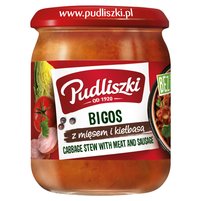 Pudliszki Bigos z mięsem i kiełbasą 500 g